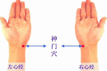 按壓神門穴，一劑最好的安心方