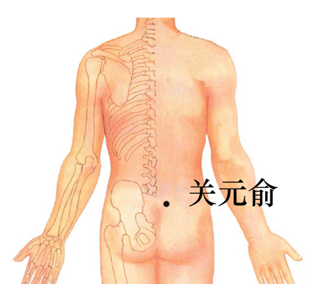 關(guān)元俞穴→防治腰酸背痛