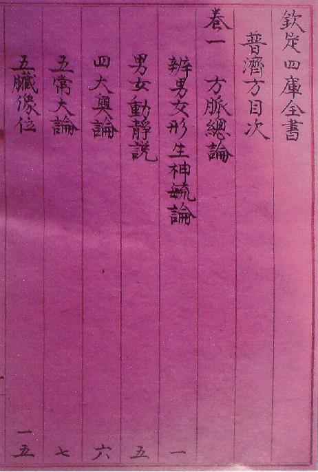 《普濟(jì)方》書(shū)影