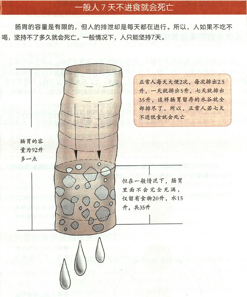 為什么7天不進(jìn)食就會(huì)死亡？