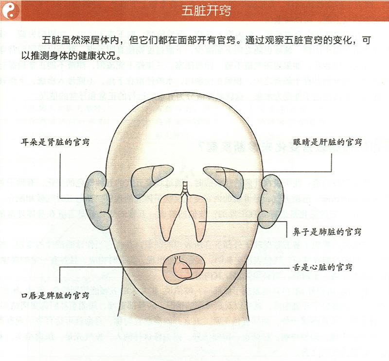 如何根據(jù)五官變化來診斷疾??？